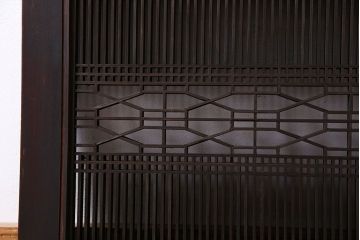 アンティーク雑貨　明治大正期　和モダンなアンティーク欄間(明り取り、明かり取り)