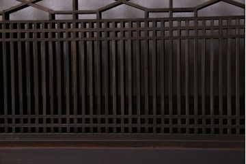 アンティーク雑貨　明治大正期　和モダンなアンティーク欄間(明り取り、明かり取り)