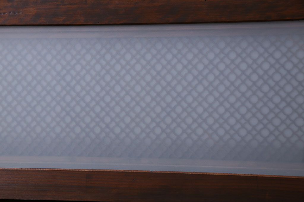 アンティーク雑貨 和製アンティーク 繊細な組子が目を惹く書院欄間(明かり取り、明り取り)