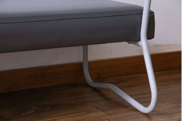 レトロ家具　昭和レトロ　落ち着いた色合いのシンプルなベンチ(長椅子)