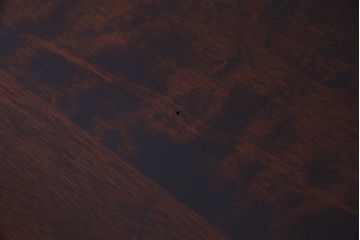 中古　松本民芸家具　デザインが印象的なD型サイドボード(収納棚)(定価43万円)