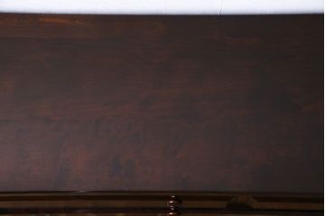 中古　北海道民芸家具　気品漂うベンチチェスト(ローボード、テレビボード)(定価18万円)