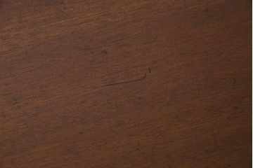 レトロ家具　昭和レトロ　木製　味わい深い質感の両面引き出しテーブル(ダイニングテーブル、作業台)