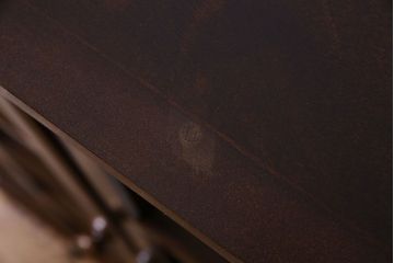 中古　北海道民芸家具　シックな存在感を放つ本箱(書棚、収納棚)(1)