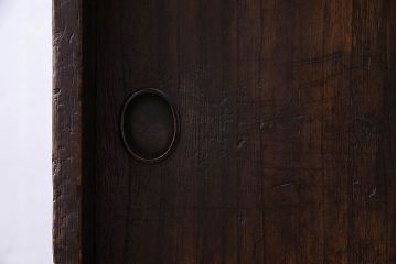 アンティーク家具　明治大正期　前面桐材　古い木の質感が味わい深いアンティークチェスト(小箪笥、小引き出し、帳場箪笥、桐箪笥、桐たんす)