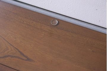 アンティーク雑貨　中古　昭和期　杢目が美しい上品な関西火鉢(長火鉢、囲炉裏、テーブル)