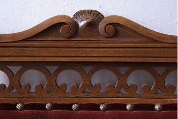 アンティーク家具　フランスアンティーク　シックで上品なデザインのダイニングチェア(椅子、イス)(1)