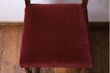 アンティーク家具　フランスアンティーク　シックで上品なデザインのダイニングチェア(椅子、イス)(1)