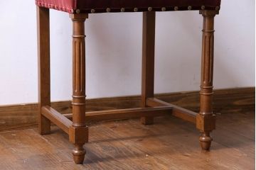 アンティーク家具　フランスアンティーク　シックで上品なデザインのダイニングチェア(椅子、イス)(1)