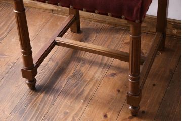 アンティーク家具　フランスアンティーク　シックで上品なデザインのダイニングチェア(椅子、イス)(1)