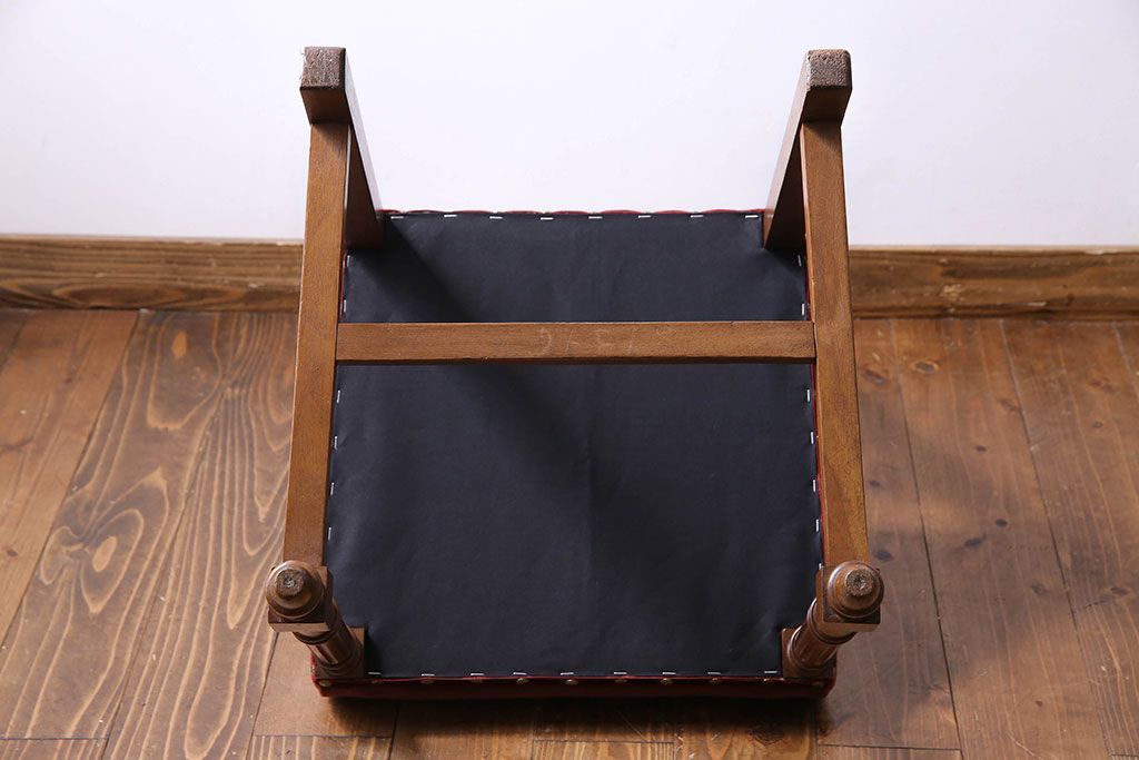 アンティーク家具　フランスアンティーク　シックで上品なデザインのダイニングチェア(椅子、イス)(1)