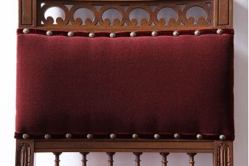 アンティーク家具　フランスアンティーク　シックで上品なデザインのダイニングチェア(椅子、イス)(2)