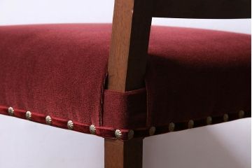 アンティーク家具　フランスアンティーク　シックで上品なデザインのダイニングチェア(椅子、イス)(2)