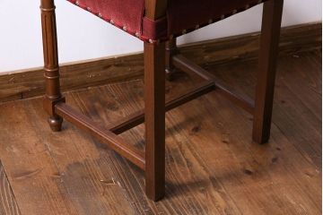 アンティーク家具　フランスアンティーク　シックで上品なデザインのダイニングチェア(椅子、イス)(2)