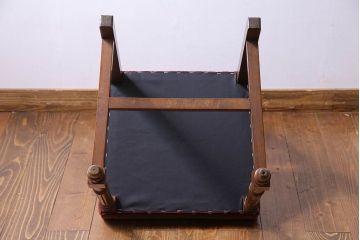 アンティーク家具　フランスアンティーク　シックで上品なデザインのダイニングチェア(椅子、イス)(2)