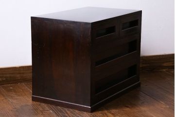中古　ビンテージ　松本民芸家具　#523　小抽斗(小引き出し、チェスト)