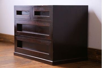 中古　ビンテージ　松本民芸家具　#523　小抽斗(小引き出し、チェスト)
