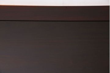 中古　大坂唐木指物家具　中森喜三郎作　紫檀　しっとりとした風合いの座卓(ローテーブル)(定価150万円)