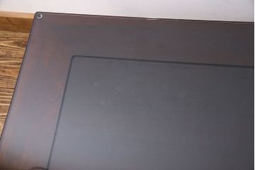 中古　大坂唐木指物家具　中森喜三郎作　紫檀　しっとりとした風合いの座卓(ローテーブル)(定価150万円)
