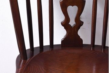 ヴィンテージ家具　フランスビンテージ　上品な佇まいのスティックバックチェア(椅子、ダイニングチェア)(1)