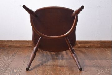 ヴィンテージ家具　フランスビンテージ　上品な佇まいのスティックバックチェア(椅子、ダイニングチェア)(1)