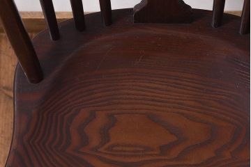 ヴィンテージ家具　フランスビンテージ　上品な佇まいのスティックバックチェア(椅子、ダイニングチェア)(2)