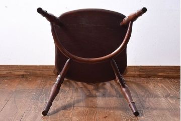 ヴィンテージ家具　フランスビンテージ　上品な佇まいのスティックバックチェア(椅子、ダイニングチェア)(2)