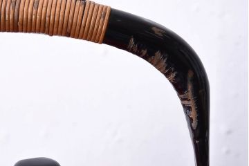 アンティーク雑貨　和製アンティーク　レトロなホーローのケトル(琺瑯、薬缶、キッチン雑貨)