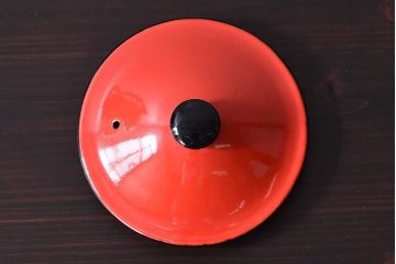 アンティーク雑貨　和製アンティーク　レトロなホーローのケトル(琺瑯、薬缶、キッチン雑貨)