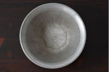 アンティーク雑貨　昭和期　珍品　アルミ製のすり鉢(ディスプレイ雑貨)