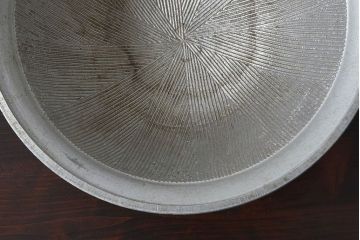 アンティーク雑貨　昭和期　珍品　アルミ製のすり鉢(ディスプレイ雑貨)