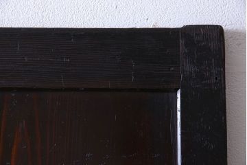 古民芸　明治期　味わい深い風合いの板戸(引き戸、建具)