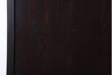古民芸　明治期　味わい深い風合いの板戸(引き戸、建具)