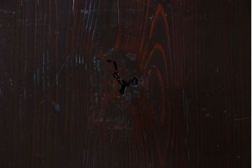 古民芸　明治期　味わい深い風合いの板戸(引き戸、建具)