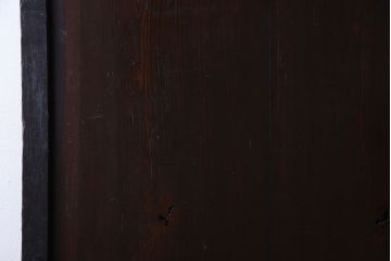 古民芸　明治期　味わい深い風合いの板戸(引き戸、建具)