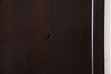 古民芸　明治期　味わい深い風合いの板戸(引き戸、建具)