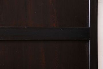 古民芸　明治期　味わい深い風合いの板戸(引き戸、建具)