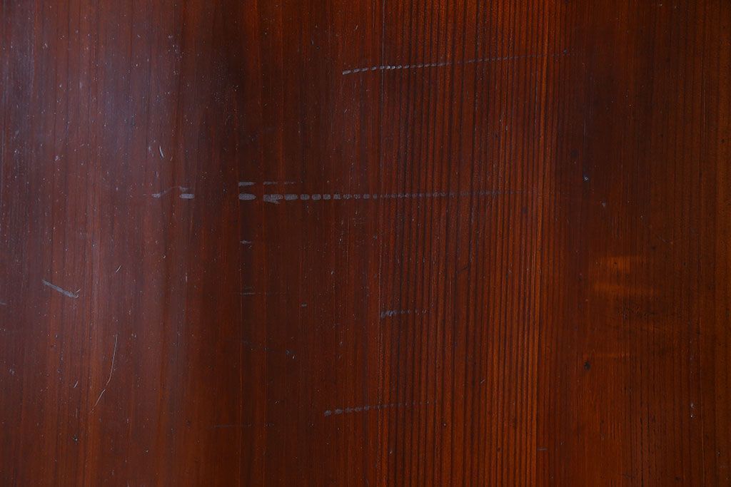 和製アンティーク　艶やかな風合いが魅力的な帯戸(板戸、引き戸、建具)2枚セット