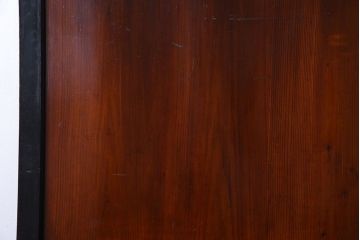 和製アンティーク　艶やかな風合いが魅力的な帯戸(板戸、引き戸、建具)2枚セット