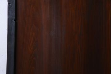 和製アンティーク　艶やかな風合いが魅力的な帯戸(板戸、引き戸、建具)2枚セット