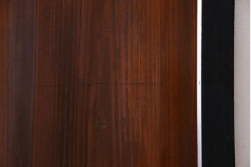 和製アンティーク　艶やかな風合いが魅力的な帯戸(板戸、引き戸、建具)2枚セット