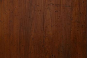 和製アンティーク　ツートンカラーが印象的なガラス入り格子帯戸(ガラス帯戸、引き戸、建具)4枚セット