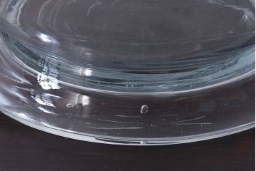 アンティーク雑貨　昭和レトロ　古いアンティーク地球瓶(ガラス瓶、ガラスビン)