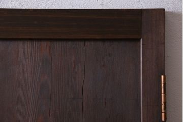 和製アンティーク　組子が印象的な珍しいドア(扉、木製扉、建具)