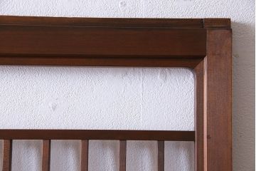 和製アンティーク　幾何学模様が印象的なモダンな細身の引き戸(板戸、建具)