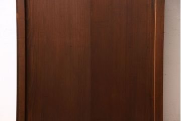 和製アンティーク　幾何学模様が印象的なモダンな細身の引き戸(板戸、建具)