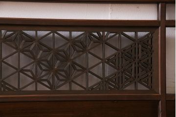 アンティーク雑貨　和製アンティーク　味わい深い和の雰囲気が漂う欄間(明かり取り、明り取り)(1)