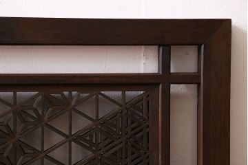 アンティーク雑貨　和製アンティーク　味わい深い和の雰囲気が漂う欄間(明かり取り、明り取り)(1)