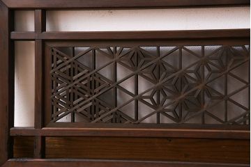 アンティーク雑貨　和製アンティーク　味わい深い和の雰囲気が漂う欄間(明かり取り、明り取り)(1)