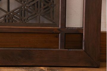 アンティーク雑貨　和製アンティーク　味わい深い和の雰囲気が漂う欄間(明かり取り、明り取り)(1)